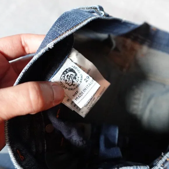 Diesel Men's Skinny Jeans - Blue - Picture 9 of 15